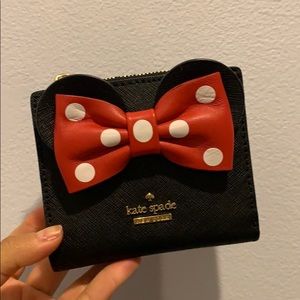 Kate Spade x Disney Wallet Minnie Mouse ❤️